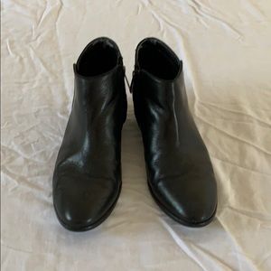 Sam Edelman Petty Booties in Black Leather